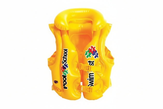 Giubbino Gonfiabile Scuola Safety S2 Per Piscina 36 Anni Cm.47X50 Peso Kg.0,30 (58660) Intex