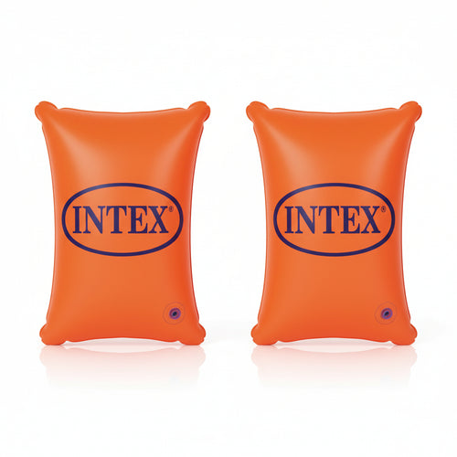 Braccioli Gonfiabili Deluxe Large 6-12 Anni- - Cm.30X15 - Peso Kg.0,16 (58641) - 6 Pezzi Intex