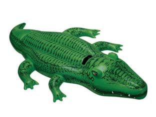Coccodrillo Gonfiabile Cavalcabile +3 Anni Cm.168X86 Peso Kg.0,76 (58546) Intex