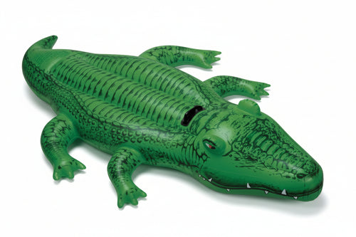 Coccodrillo Gonfiabile Cavalcabile +3 Anni Cm.168X86 Peso Kg.0,76 (58546) Intex