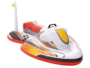 Acquascooter Gonfiabile Cavalcabile +3 Anni Cm.117X77 Peso Kg.0,87 (57520) Intex