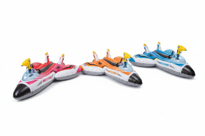 Aeroplano Gonfiabile Con Pistola Ad Acqua +3 Anni Cm.117X117 Peso Kg.0,95 (57536) Intex
