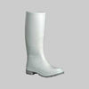 Stivale In Pvc Bianco Mod. 'Ginocchio' N° 42