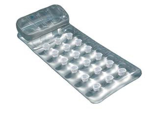 Materassino 18 Buchi Grey Cm.188X71 Peso Kg.1,35 (58894) Intex