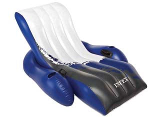 Lettino Gonfiabile Galleggiante Cm.180X135 Peso Kg.3,80 (58868) Intex