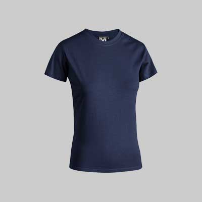T-Shirt Da Donna Blu Tg. M