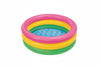 Piscina Gonfiabile Baby Tonda 3 Anelli 13 Anni Cm.61X22H. Capienza Lt.28 Peso Kg.0,5(57107) Intex
