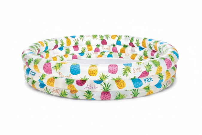 Piscina Gonfiabile Tonda Tre Anelli +2 Anni Cm.132X38H. Peso Kg.1,03 (59431) Intex