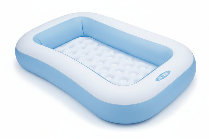 Piscina Gonfiabile Rettangolare +2 Anni Cm.166X100X28H. Peso Kg.1,80 (57403) Intex