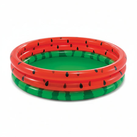 Piscina Gonfiabile Anguria Tre Anelli +2 Anni Cm.168X38H. Peso Kg.2,17 (58448) Intex