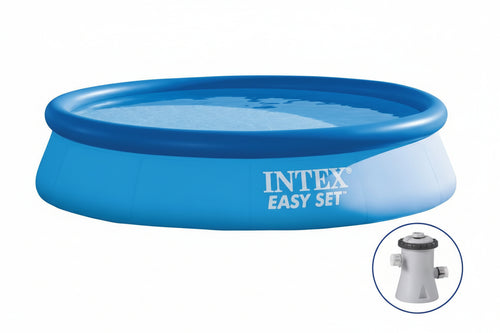 Piscina Easy Set Rotonda Autoportante C/Pompa Filtro Cm.305X76H. Capacitãe Lt.3853 Kg.10,8 (28122) Intex