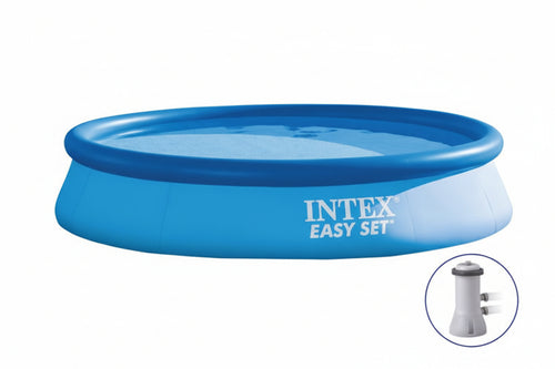 Piscina Easy Set Rotonda Autoportante C/Pompa Filtro Cm.366X76H. Capacitãe Lt.5621 Peso Kg.14,8 (28132) Intex