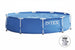 Piscina Metal Frame Rotonda C/Telaio Portante C/Pompa Cm.305X76H. Capacitãe Lt.4485 Peso Kg.19,7 (28202) Intex