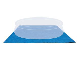 Tappeto Di Sottofondo Quadro Per Piscine Cm.472X472 Peso Kg.2,05 (28048) Intex