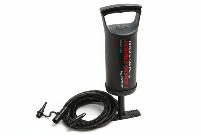 Pompa Manuale Per Gonfiare Double Quick I Cm.29H. Peso Kg.0,42 (68612) Intex