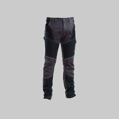 Pantalone Da Lavoro Stretch Grigio Tg. L