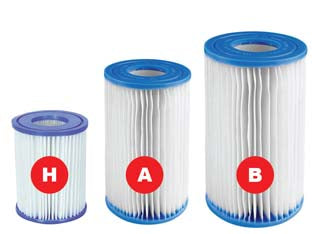 Cartuccia Ricambio Per Filtri Piscine Tipo A Peso Kg.0,22 (29000) Intex