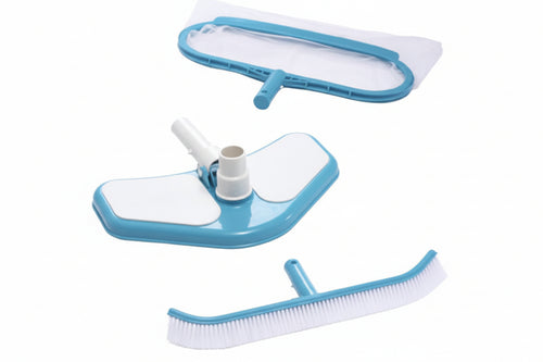 Set Di Pulizia Retina, Spazzola E Vacuum Deluxe Peso Kg.2,08 (29057) Intex