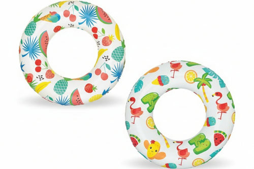 Salvagente Gonfiabile Fantasia 3-6 Anni- - Ø Cm.61 - Peso Gr.136 (Art.36014) - 6 Pezzi Bestway