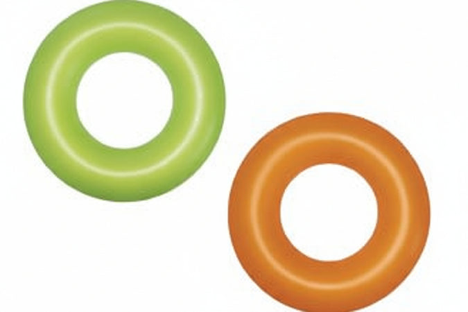 Salvagente Gonfiabile Trasparente Neon +10 Anni Ø Cm.91 Peso Gr.280 (Art.36025) Bestway