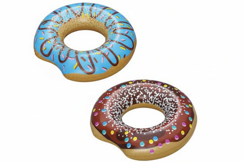 Salvagente Gonfiabile Ciambella Con Morso +12 Anni- - Ø Cm.107 - Peso Kg.0,590 (Art.36118) - 3 Pezzi Bestway