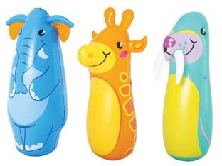 Sempreimpiedi Gonfiabili Punching Ball Safari + 3 Anni Cm.89H. Peso Kg.0.280 (Art.52152) Bestway