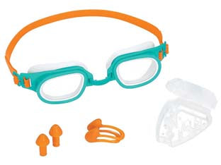 Set Occhiali E Tappi Naso E Orecchie +7 Anni (Art.26034) Bestway