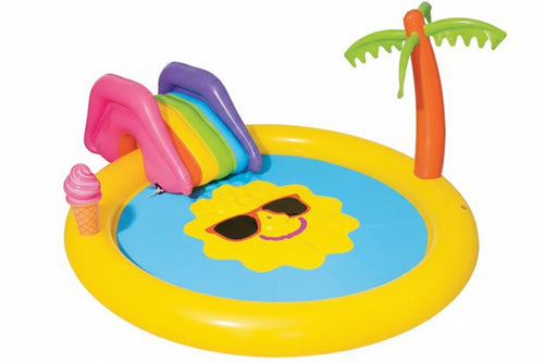 Piscina Con Giochi Gonfiabile Sunnyland +2 Anni Cm.237X201X104 Peso Kg.4,100 (Art.53071) Bestway