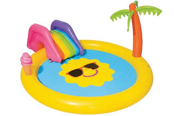 Piscina Con Giochi Gonfiabile Sunnyland +2 Anni Cm.237X201X104 Peso Kg.4,100 (Art.53071) Bestway