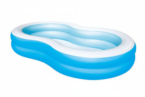 Piscina Gonfiabile Big Lagoon Family +3 Anni Cm.262X157X46H. Peso Kg.4,8 (Art.54117B) Bestway