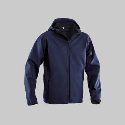 Giubbino Soft Shell 'Wave' Blu Tg. M (48-50)