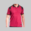 Polo Elasticizzata Rinforzata 'Workpol' Bordeaux Rica Lewis Tg. L - Rica Lewis