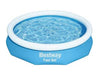 Piscina Fast Set Autoportante Tonda Cm.305X76H. Senza Filtro Kg.8,2 Lt. 3.800 (Art.57266) Bestway