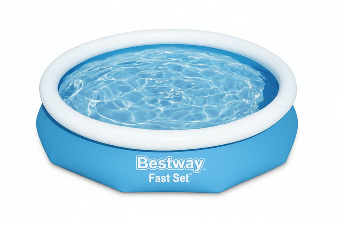 Piscina Fast Set Autoportante Tonda Cm.305X76H. Senza Filtro Kg.8,2 Lt. 3.800 (Art.57266) Bestway