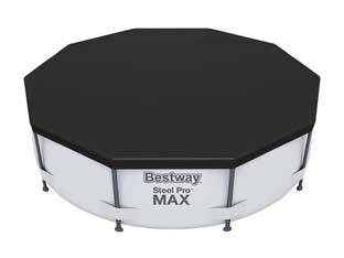 Telo Di Copertura Per Piscine Tonde Steel Frame Per Piscine Ø Cm.457 (Art.58038) Bestway
