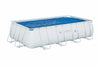 Telo Termico Copertura Piscina Rettangolare Steel Frame Per Piscine Cm.732X366 (Art.58228) Bestway