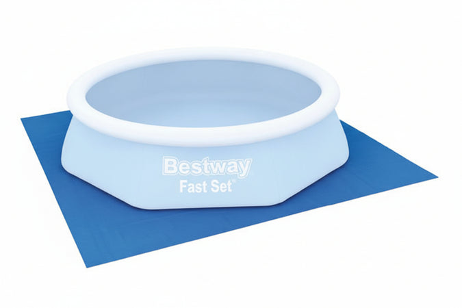 Tappeto Di Sottofondo Quadro Per Piscine Fast Set Cm.274X274, Kg.0,680 (Art.58000) Bestway