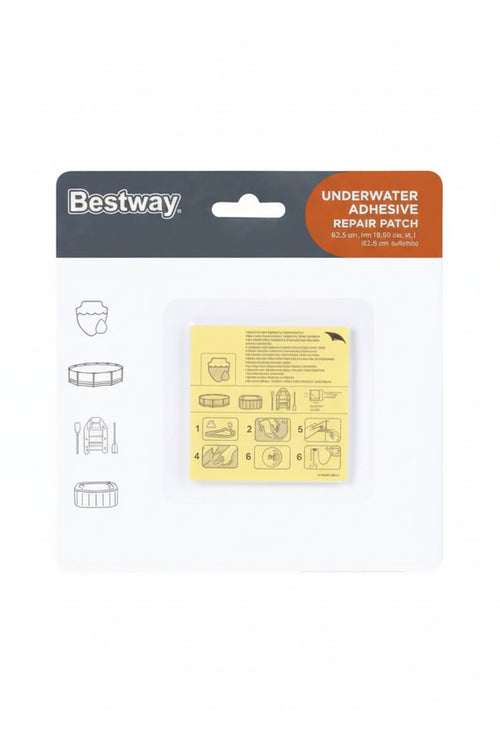 Toppe Autoadesive Per Riparazioni Sott'Acqua 10 Pezzi 423 Cm ² (Art.62091) Bestway
