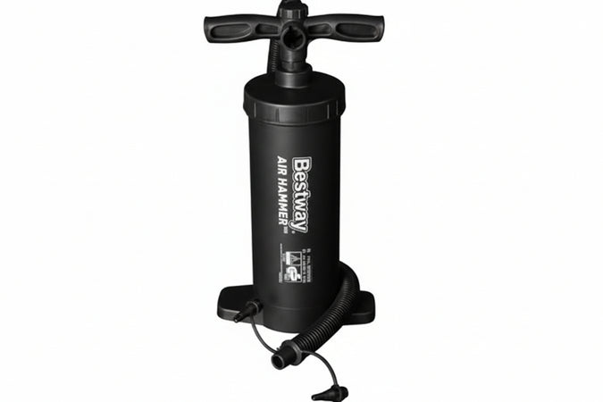Pompa Di Gonfiaggio/Sgonfiaggio Manuale Air Hammer Cm.37H. 2800 Cc Peso Gr.820 (Art.62086) Bestway
