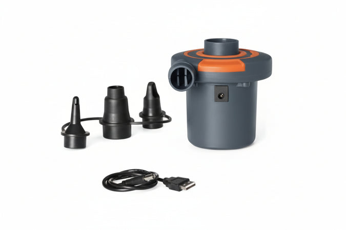 Pompa Per Gonfiaggio 12/220V Sidewinder Con Batterie Ricaricabili Gr.378 (Art.62155) Bestway