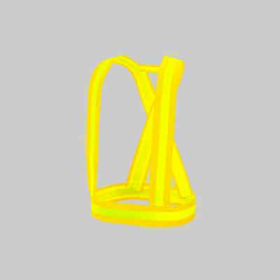 Bretelle Alta Visibilita' Tg Unica - Ideal Star