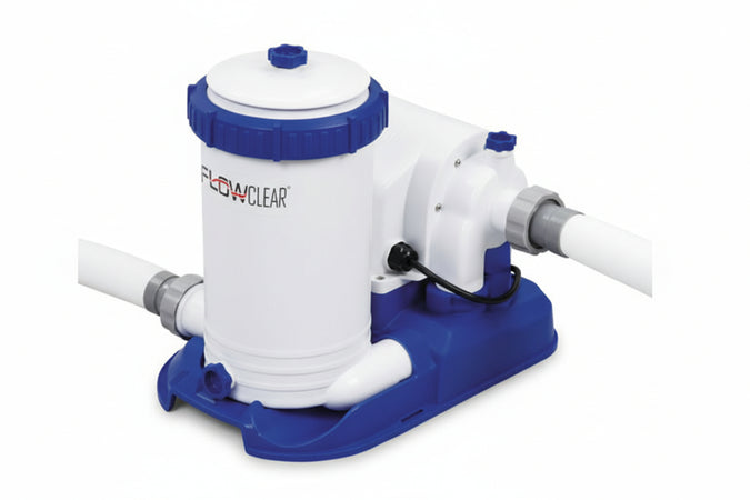 Pompa Art.58391 Con Filtro A Cartuccia Portata 9.463 Litri Per Piscine Fino A 62000 Lt. Bestway