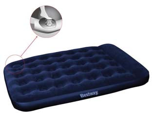 Materasso Gonfiabile Floccato Matrimoniale Con Pompa Incorporata Cm.191X137X28H. (Art.67225) Bestway