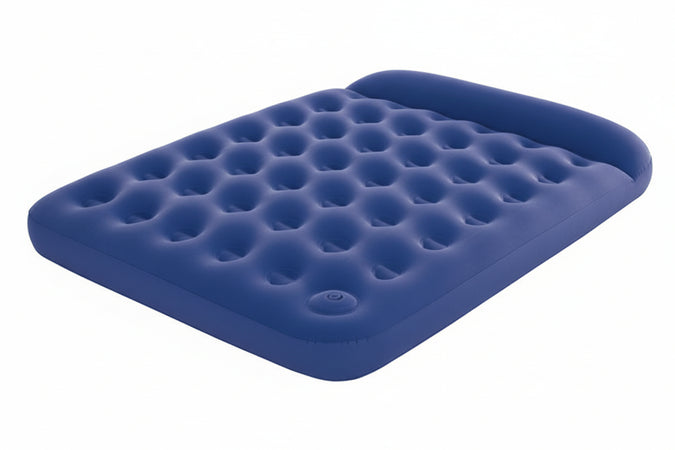 Materasso Gonf. Floccato Matrimoniale Con Cuscino E Pompa Incorporata Cm.203X152X28H. Peso Kg.4,500 (Art.67226) Bestway