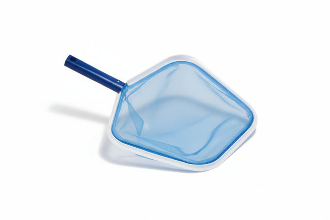 Retino Piatto Da Superficie In Alluminio Senza Manico Per Piscine- - Cm.34X35/49 - 2 Pezzi Ailanto