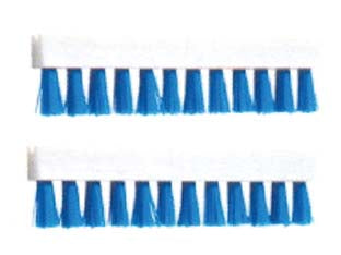 Setole Laterali Ricambio Per Spazzola Brush Da Piscina- - Mm.80 - 10 Busta Ailanto