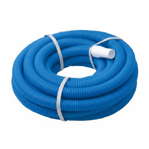 Tubo Aspirante Corrugato Colore Blu Per Piscine Ø Mm.32 In Rotoli Da Mt.6 Ailanto