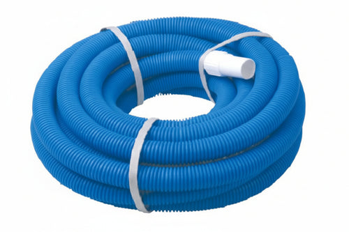 Tubo Aspirante Corrugato Colore Blu Per Piscine Ø Mm.32 In Rotoli Da Mt.12 Ailanto