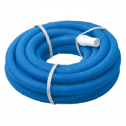 Tubo Aspirante Corrugato Colore Blu Per Piscine Ø Mm.38 In Rotoli Da Mt.12 Ailanto