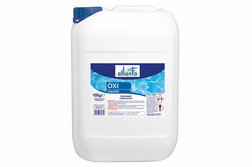 Oxy Ossigeno Attivo Liquido Per Piscine Lt.10 In Tanica Ailanto